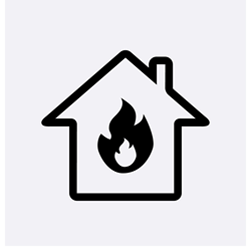 Heating Home ICON