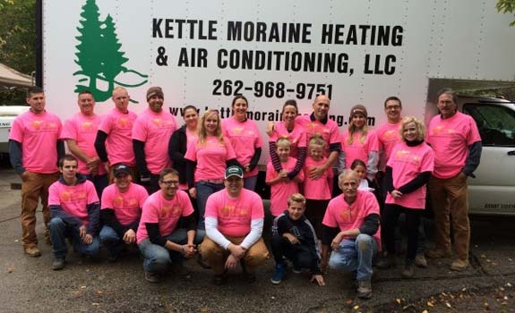 kettle Moraine team giving back to the community