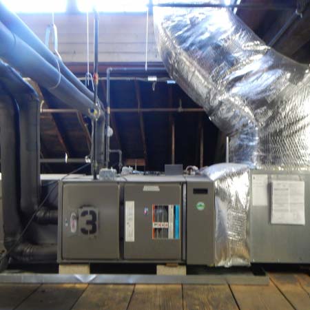 commercial HVAC Unit working well