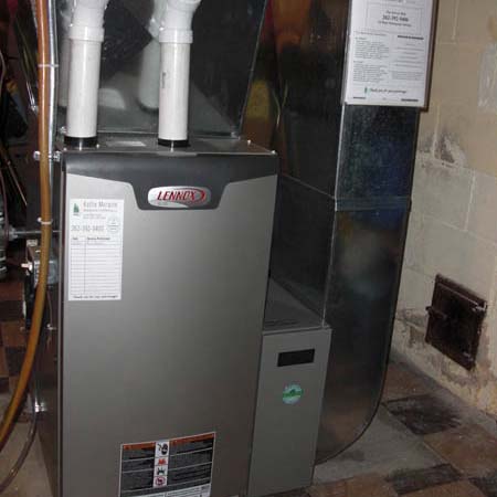 Another professionally installed Lennox furnace