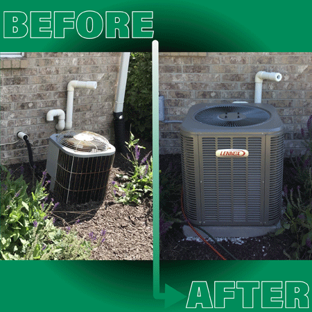 Air Conditioner Before And After