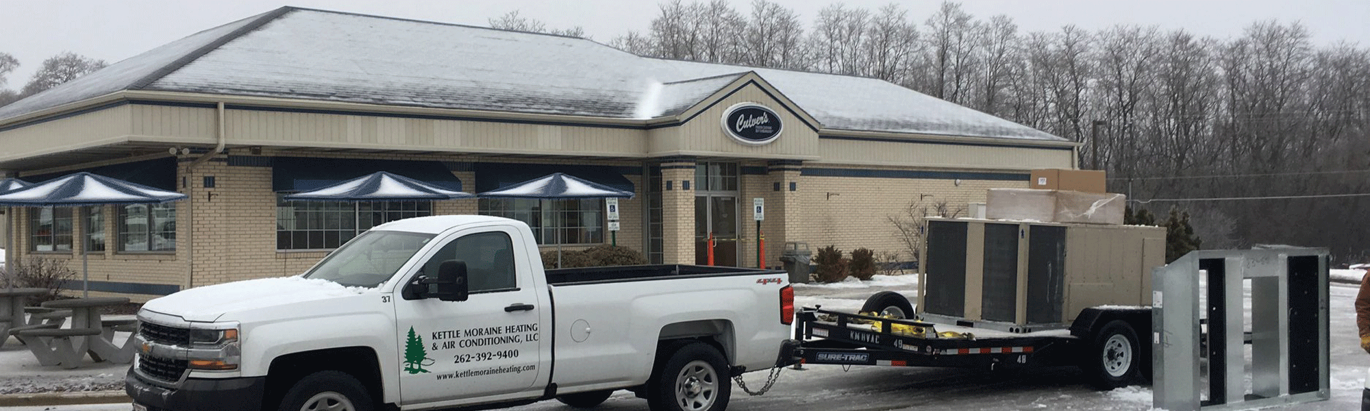 Kettle Moraine Heating and Air Conditioning Delivering New Equipment