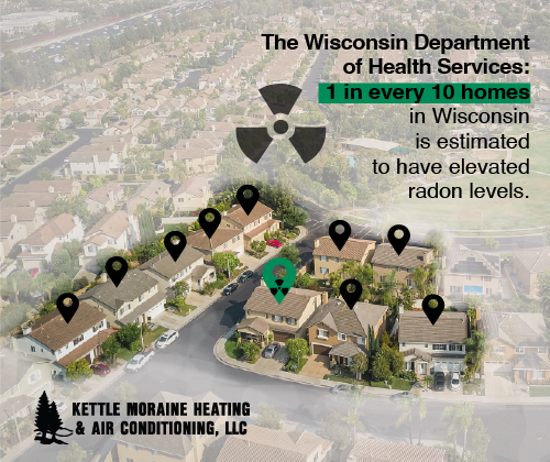 Radon 1 in 10 homes in WI