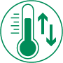 Uneven Temperature Icon