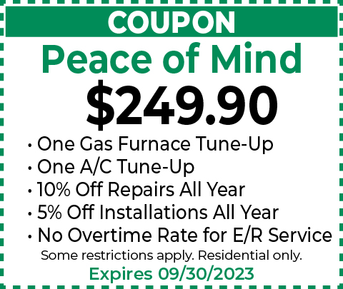 Peace Of Mind Membership only $249.90