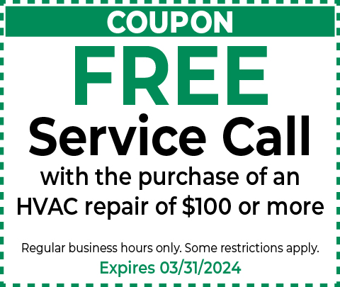 Free Service Call With Repair Of 100 or More