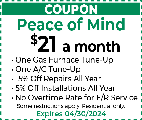 Peace Of Mind Coupon