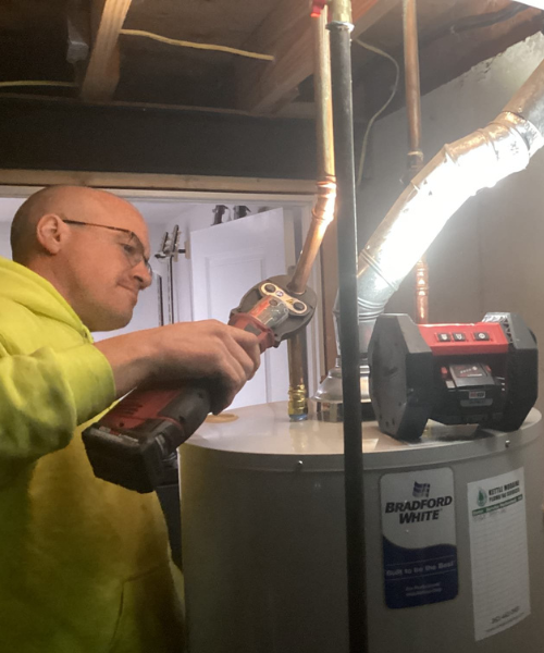 Tech With Water Heater