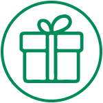 Christmas gift icon