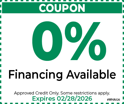 0% Financing Available