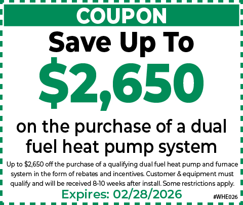 Dual Fuel Heatpump Lennox Up To Savings