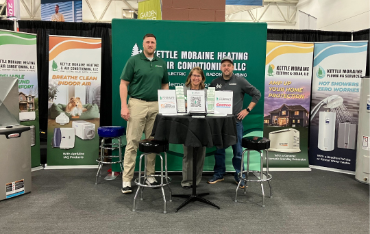 Image of Kettle Moraine Heating Team at Home Show
