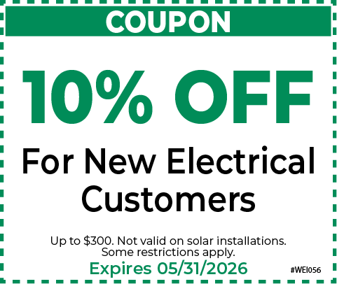 10% Off Electrical New Customer 526