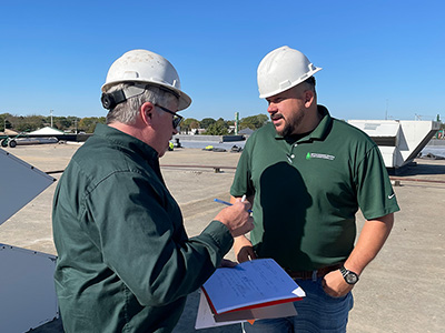 Kettle Moraine Employees Inspecting RTUs