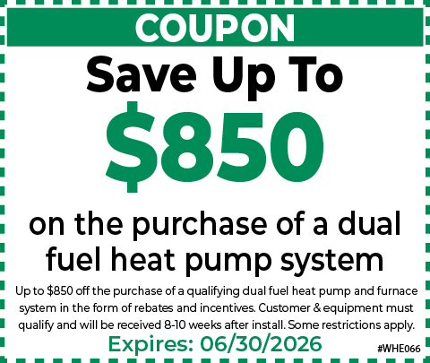 Dual Fuel Heatpump Lennox Up To Savings Coupon June 26