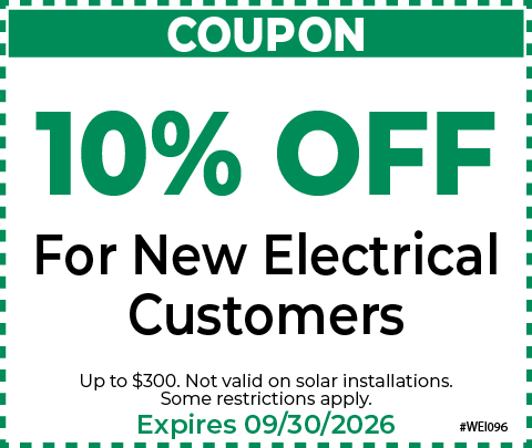 10% Off New Electrical Customers926