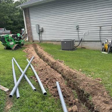Trench for electrical