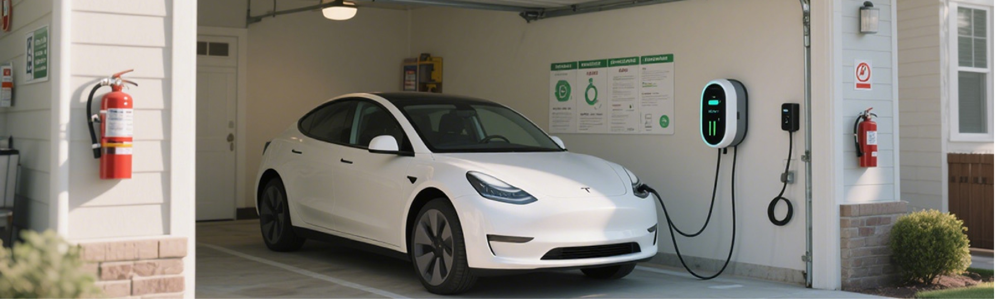 Garage Subpanel With Ev Charger Blog Banner Garage Subpanel With Ev Charger Blog Banner